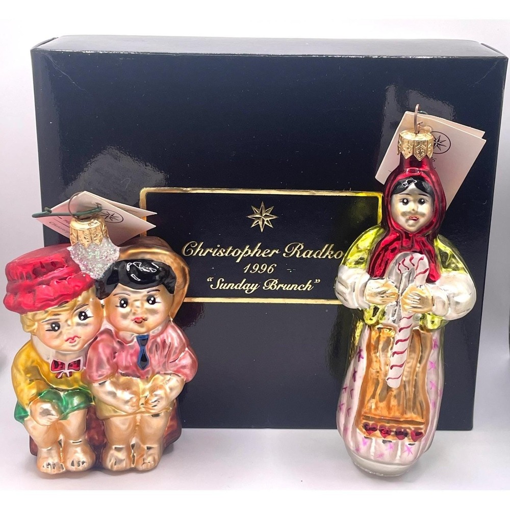 Christopher Radko Sunday Brunch Hansel Gretel Witch Ornament Numbered 1996